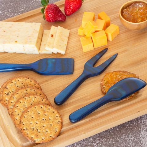 Totally Bamboo Baltique Malta Collection 3-Piece Cheese Tool Set